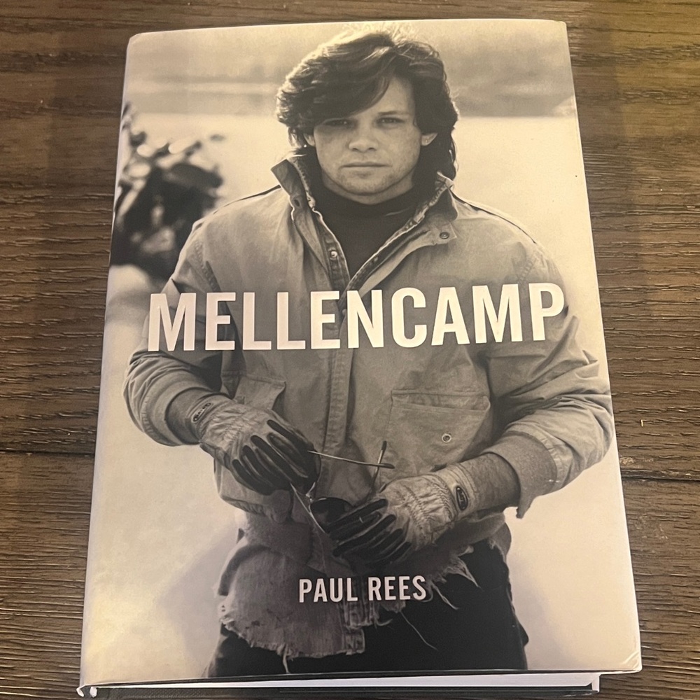 Mellencamp by Paul Rees Hardcover Book
